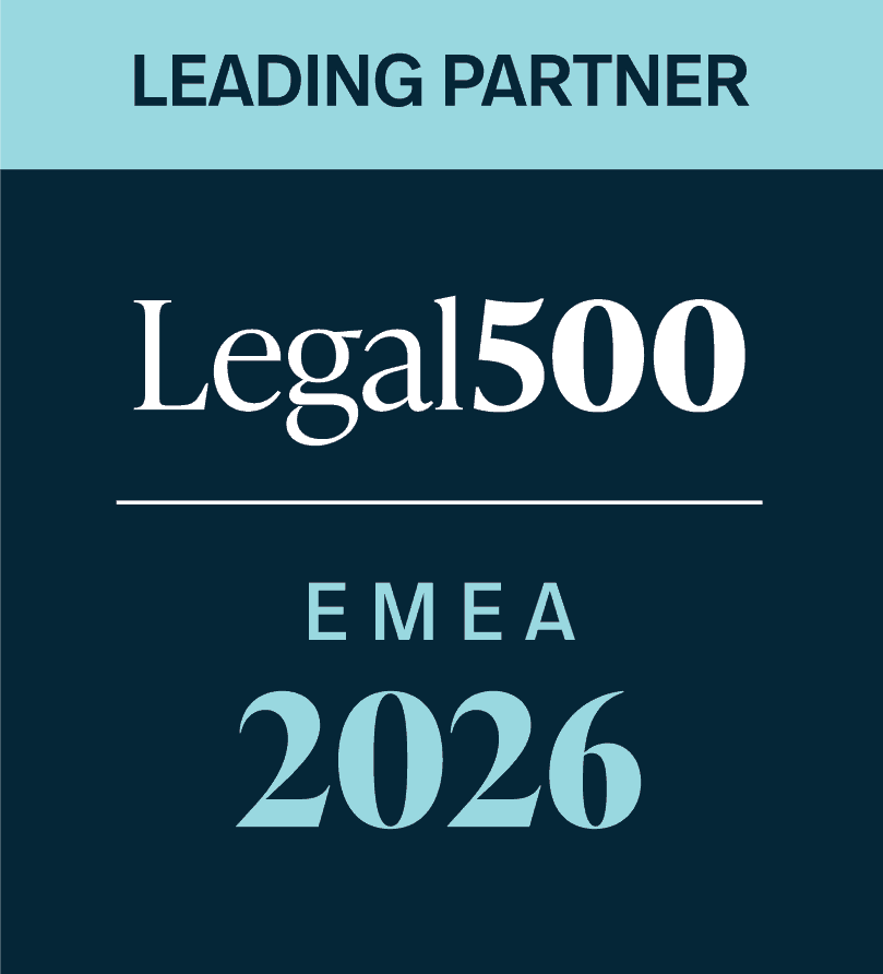 Legal 500 EMEA 2026: Leading partner.