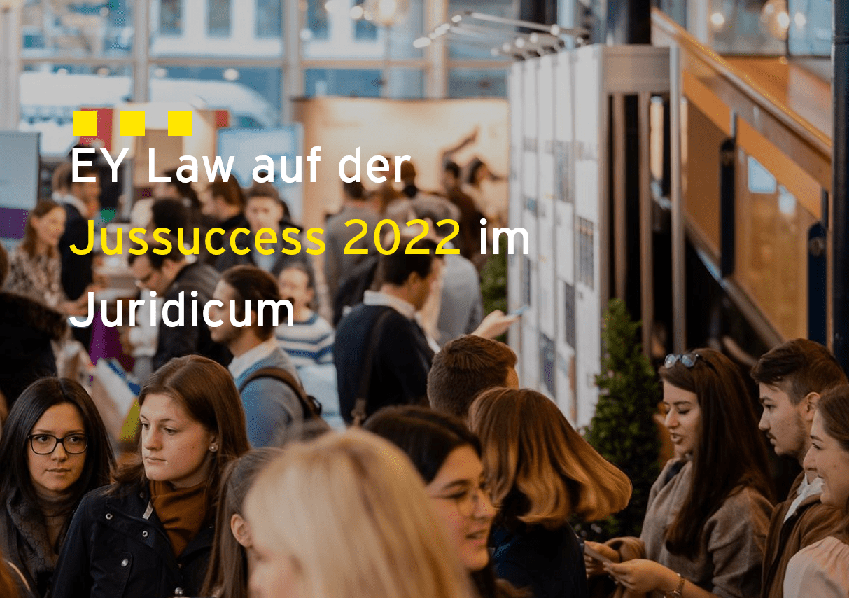 Jussuccess 2022: Karriere Juridicum Wien -EY Law