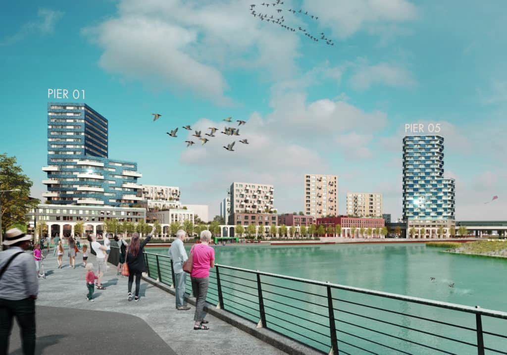 aspern urban Waterfront ©schreinerkastler - EY Law beriet bei Bietverfahren für 2 Klimapionier-Projekte die Seestadt Wien