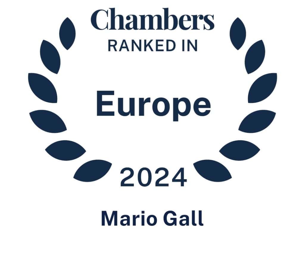 Mario Gall ranked 12 years at Chambers