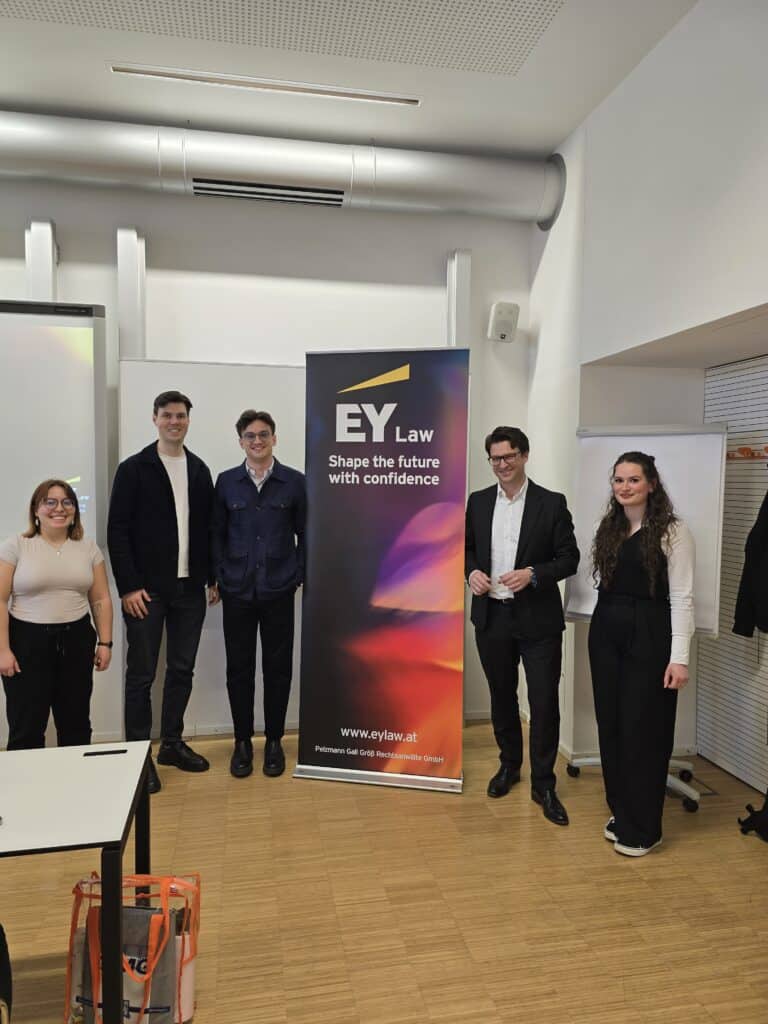 M&A / FinTech-Events mit EY Law / ELSA an der WU WIEN Wirtschaftsrecht

Am Donnerstag, den 3. April, tauchten Studentinnen und Studenten der WU WIEN WIrtschaftsrecht tief in die faszinierende Welt von M&A und Fintechs ein.  Das Team von EY Law hat praxisnah gezeigt, wie Deals in der Krypto- und Fintechszene professionell begleitet werden: EY Law Partner Georg Perkowitsch (M&A), Rechtsanwaltsanwärter Paul Kness (M&A) und Paul Neubauer (FinTech/ NewTech).
 Networking, interessante Gespräche und natürlich  Pizza & Drinks in der L'Osteria – ein Abend, der Wissen und Genuss perfekt kombiniert hat.