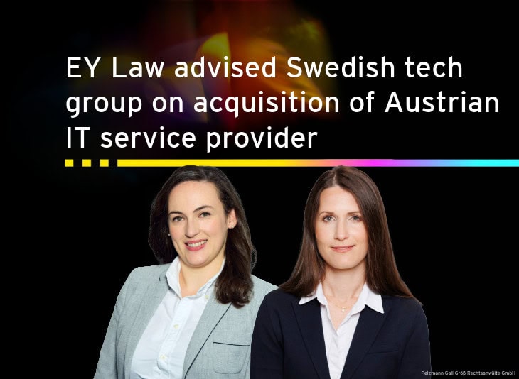 EY Law advised Swedish tech group on acquisition of Austrian IT service provider.