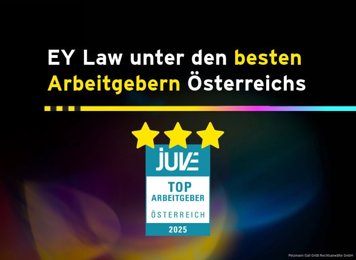 EY Law unter den besten Arbeitgebern Österreichs.
