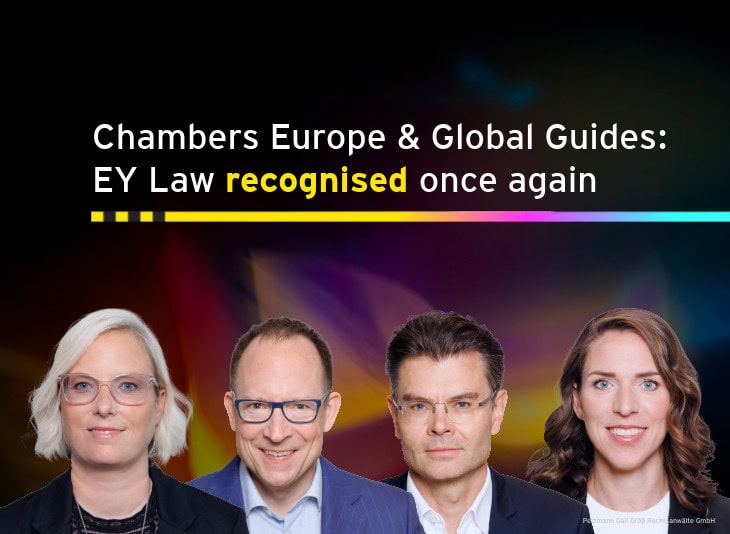 Chambers Europe & Global Guides: EY Law recognised once again.
