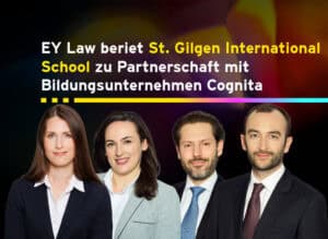 EY Law beriet St. Gilgen International School zu Partnerschaft mit Bildungsunternehmen Cognita. Porträtfotos von Katrin Speigner, Teresa Bell, Maximilian Bell, Tobias Scheufler.